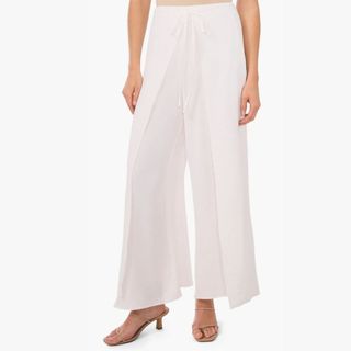 white wide-leg trousers from Nordstrom