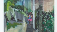 Painting by Hurvin Anderson