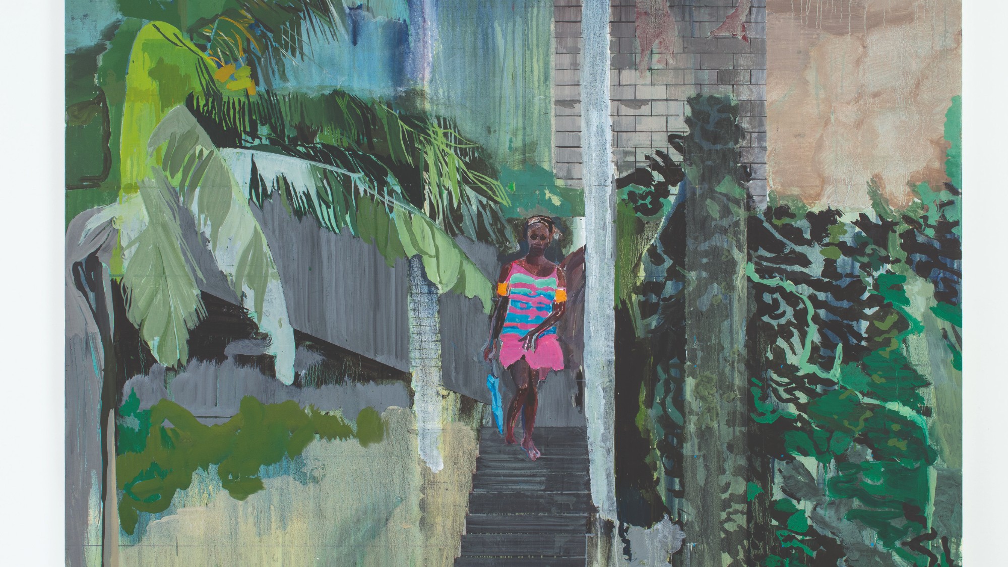 Painting by Hurvin Anderson