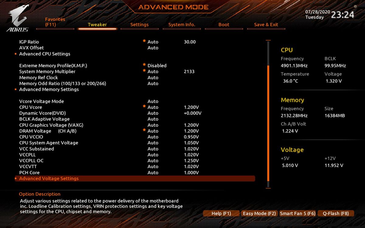 Gigabyte Z490I Aorus Ultra