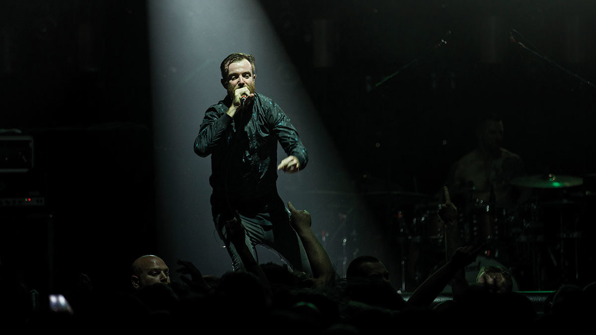 Karnivool on stage in Melbourne