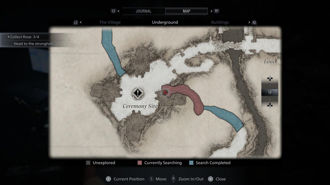 resident evil village w870 tac foregrip map