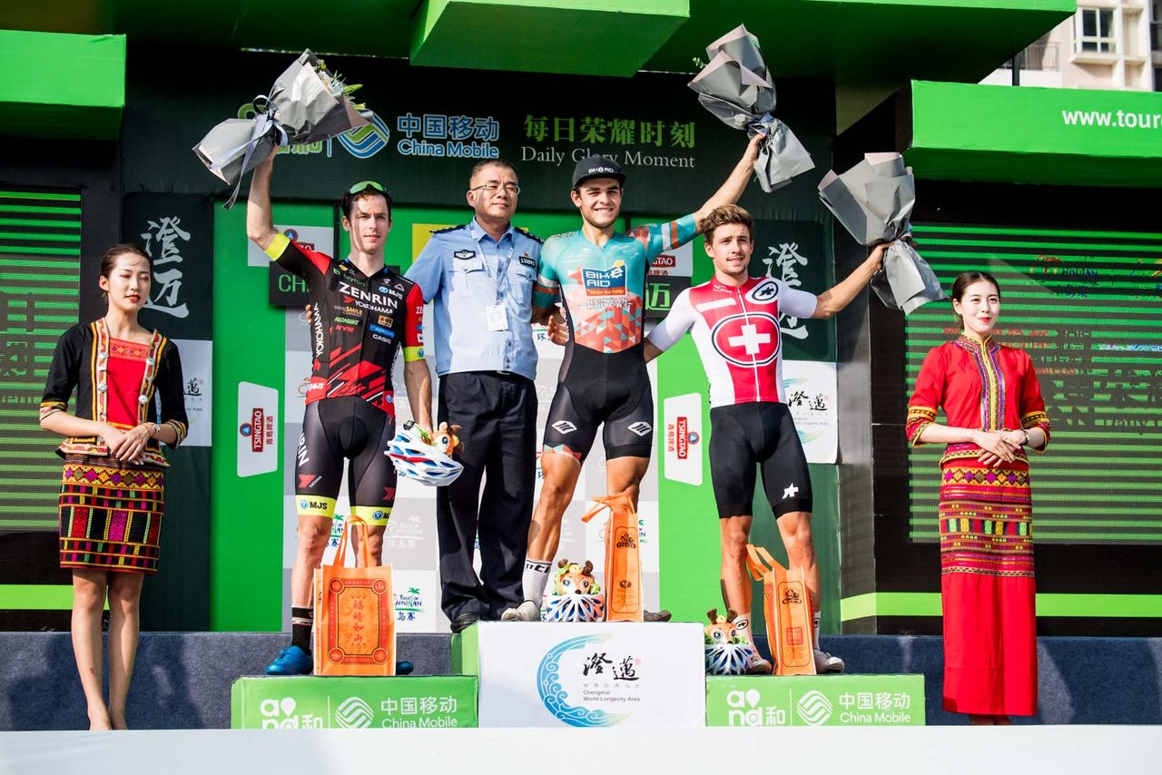 Lucas Carstensen topped the podium on stage 2