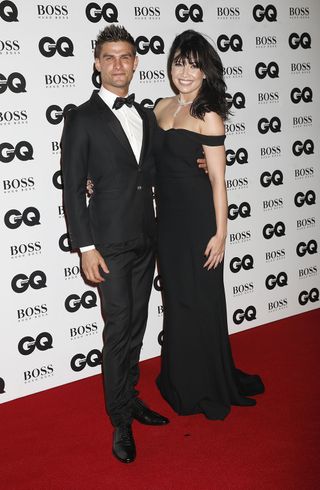 Aljaz Skorjanec and Daisy Lowe, GQ Men of the year awards, Red Carpet
