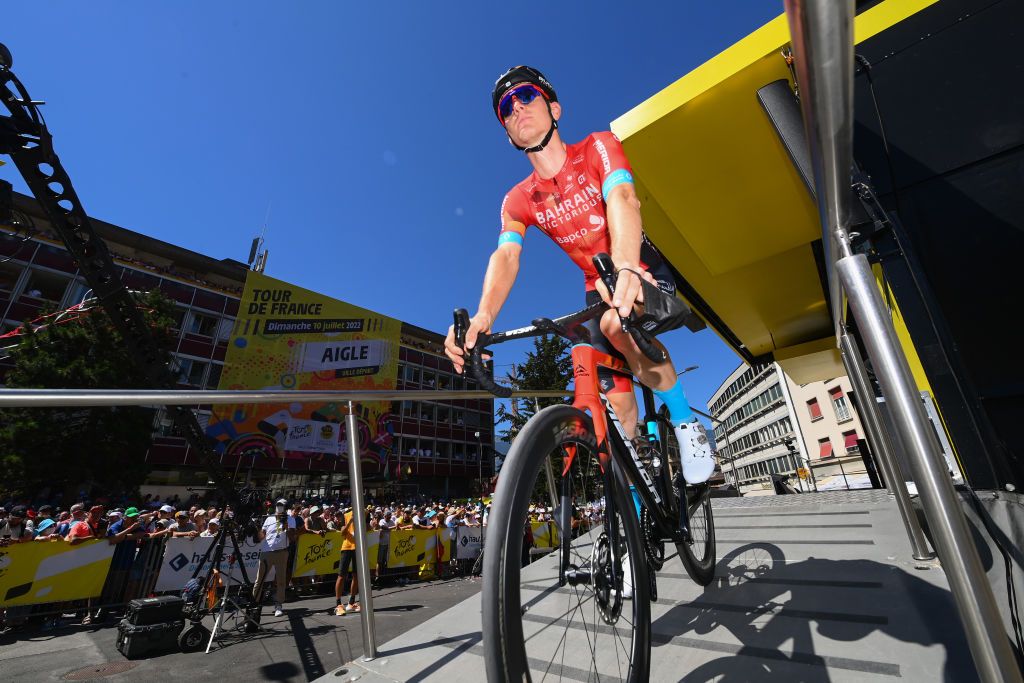 Matej Mohorič at the Tour de France