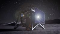 A NASA rendering of the MoonFall drone
