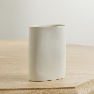 MUD AUSTRALIA + NET SUSTAIN Oval medium porcelain vase