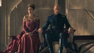 Jodhi May and Mark Strong in Dune: Prophecy