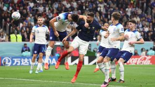 Olivier Giroud scored France’s winning goal against England