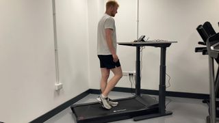 LiveScience fitness writer, Harry Bullmore, tests out the Lifespan TR5000-DT7 Omni