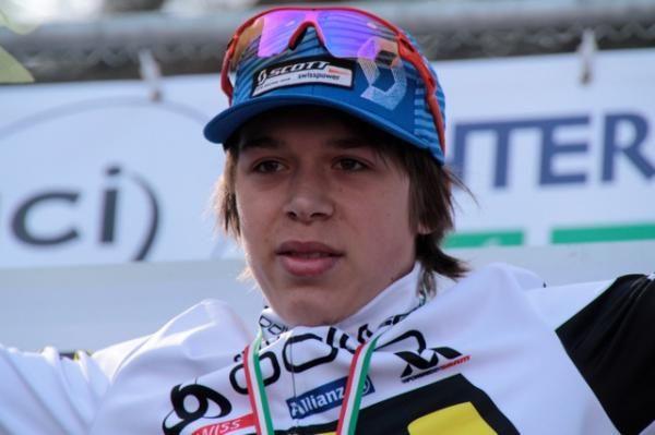 Andri Frischknecht won the junior race