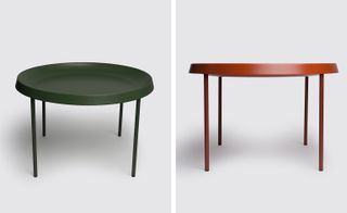 'Tulou' tables by GamFratesi for Hay