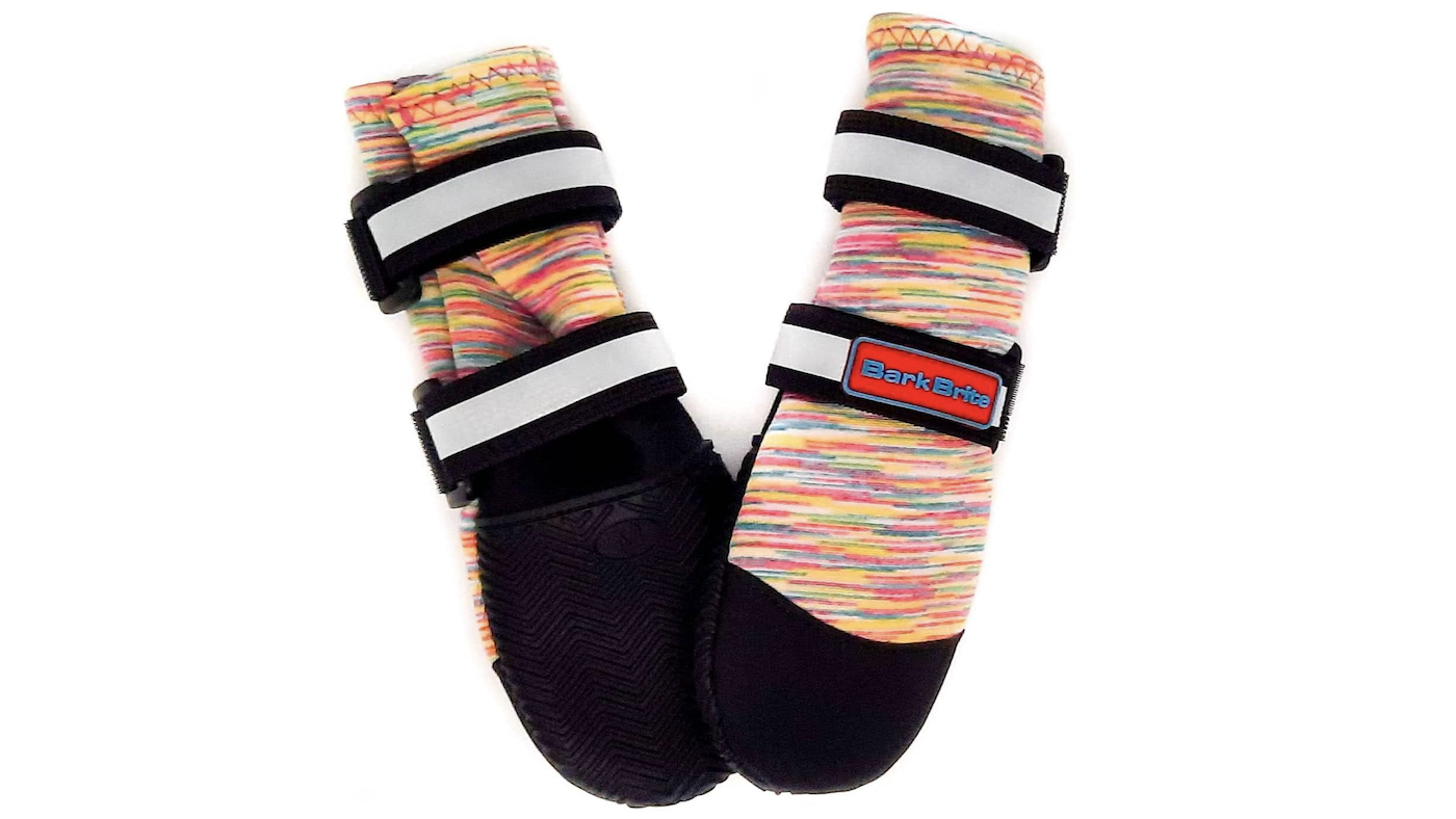 BarK Brite neoprene dog shoes