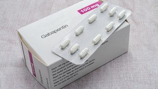 A box of gabapentin for dogs
