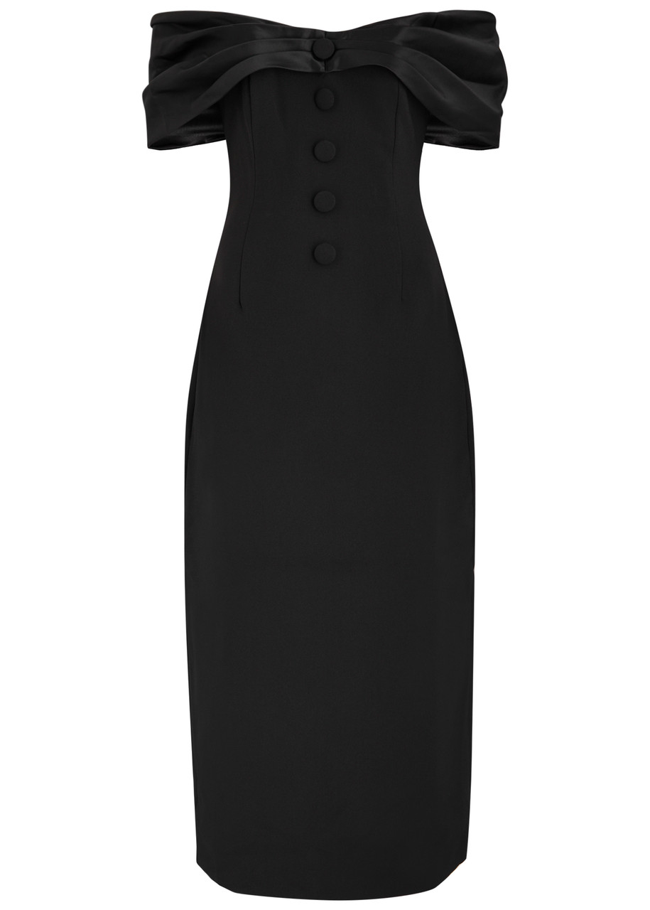 The Ultimate Muse Bow Midi Dress