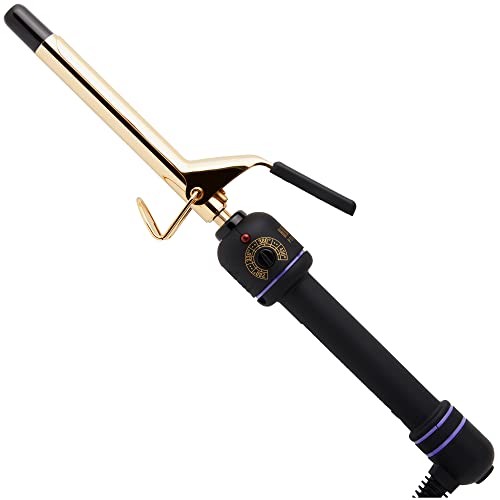 Hot Tools Pro Artist 24k Gold Curling Iron | Long Lasting, Defined Curls (5/8 In)