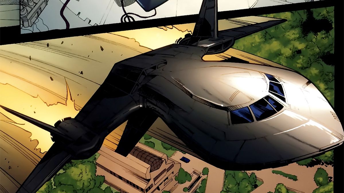 the X-Men&#039;s Blackbird jet