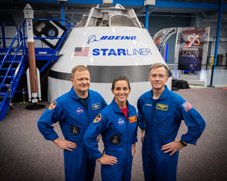 NASA astronauts Eric Boe and Nicole Aunapu Mann and retired NASA astronaut Chris Ferguson will fly on the Boeing crewed test flight.