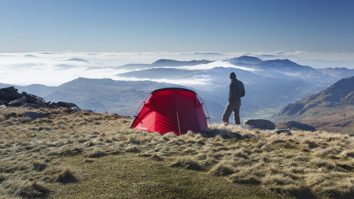 reasons you need a tent footprint: wild camp