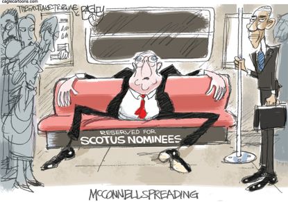 Political Cartoon U.S. GOP McConnell 2016