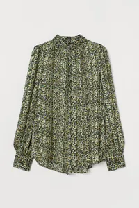 H&amp;M Wide-Cut Blouse | $17.99/£12.99