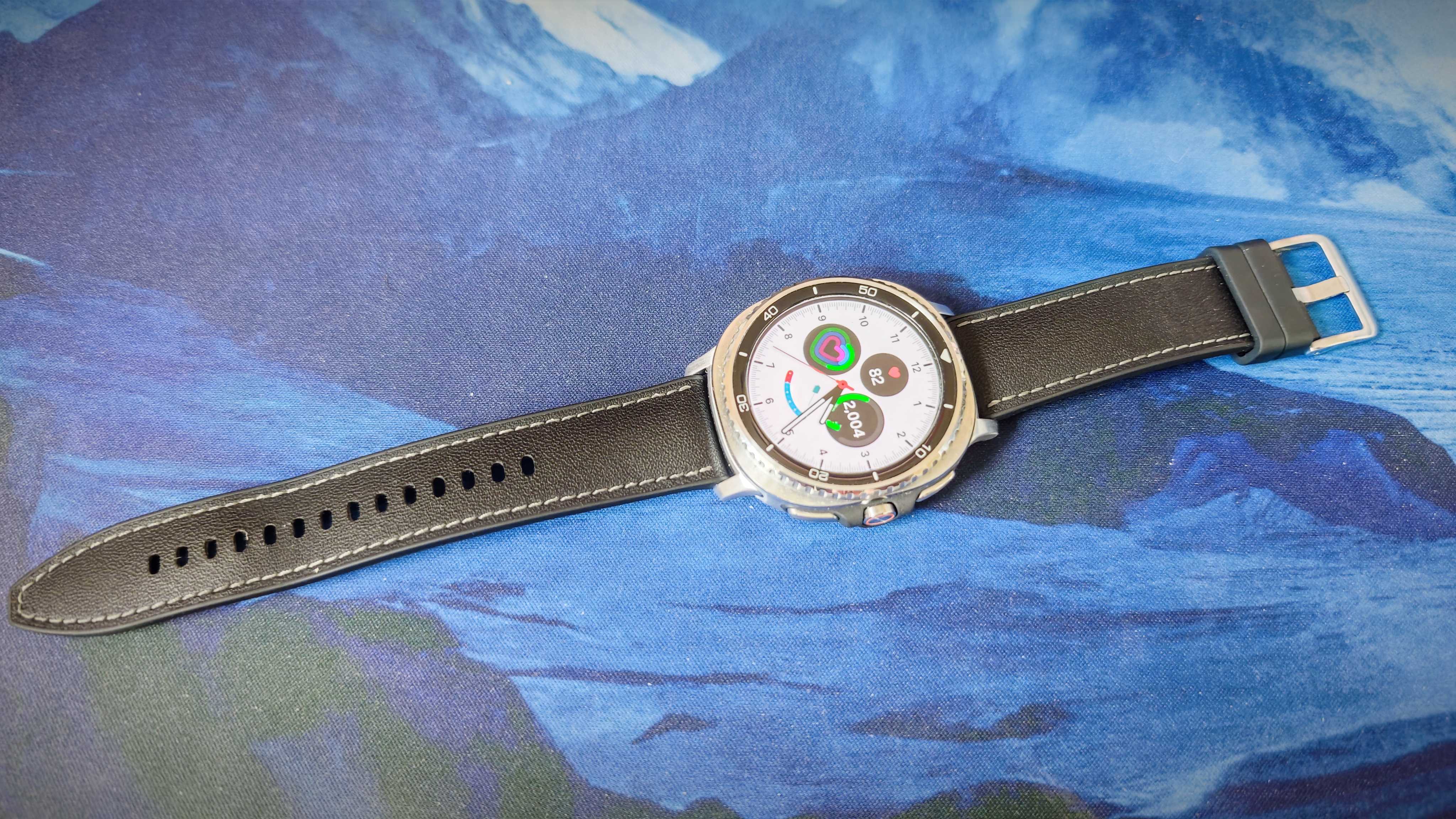 A Samsung Galaxy Watch 8 Classic