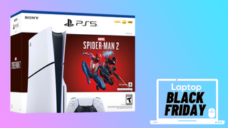 PlayStation 5 Console Marvel's Spider-Man 2 Bundle (Slim) - White