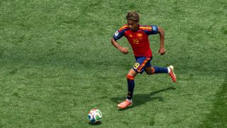 Spain's Lamine Yamal at World Cup 2026