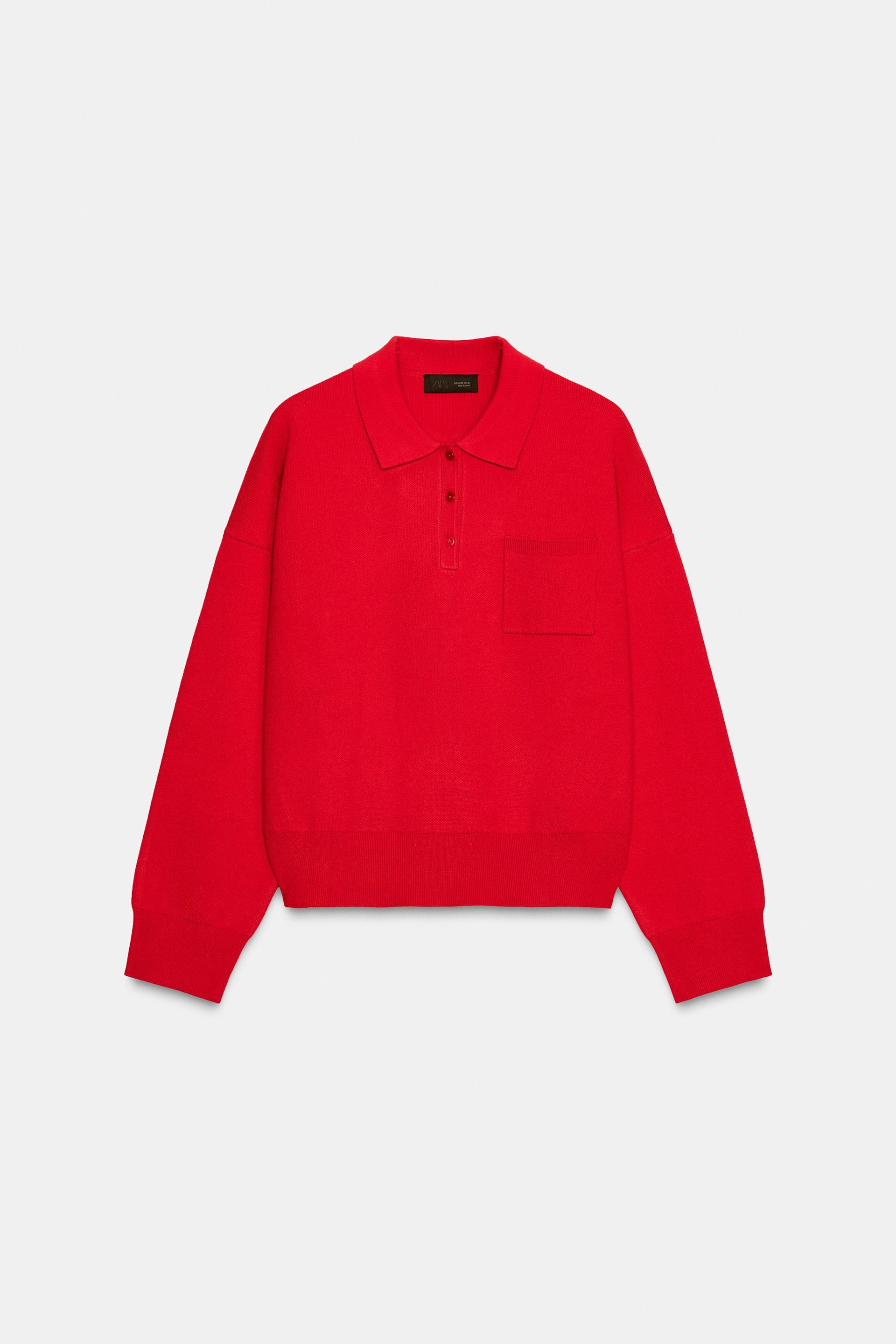 Pocket Knit Polo Shirt