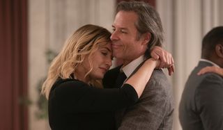 kate winslet and guy pearce dancing in hbo's mare of easttown