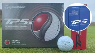 Taylormade tp5x hotsell pix golf balls 3 dozen