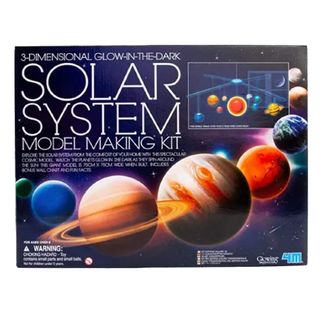 4M solar system model making kit box