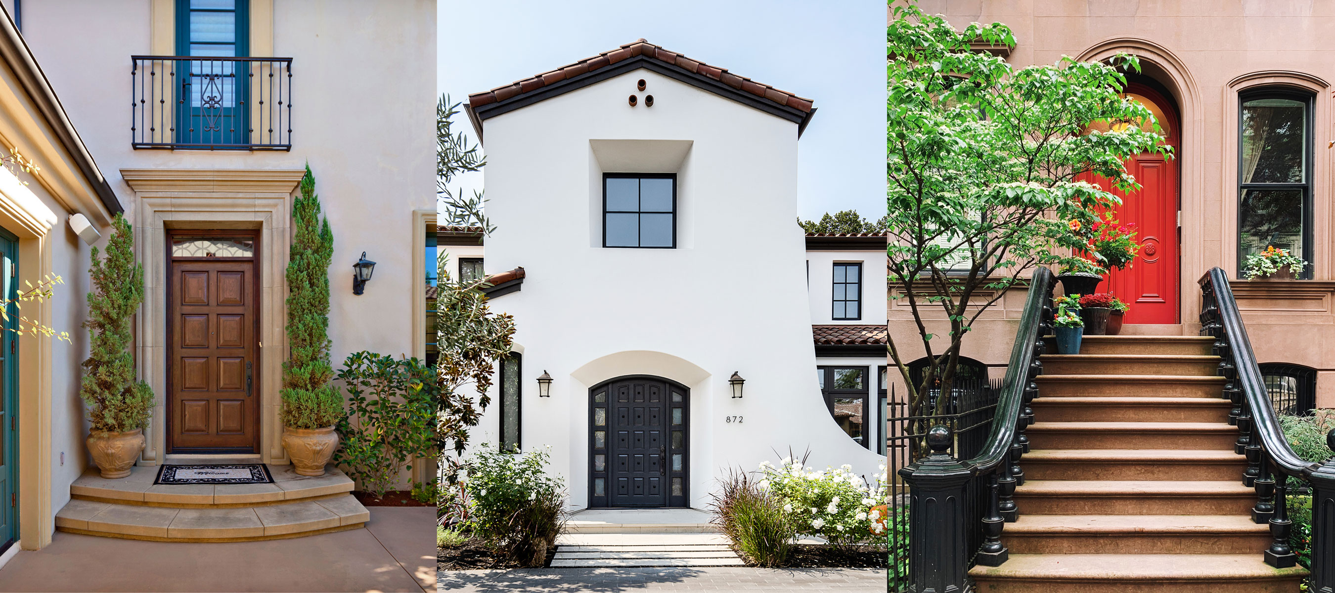 5 Bold Front Door Colors We Love