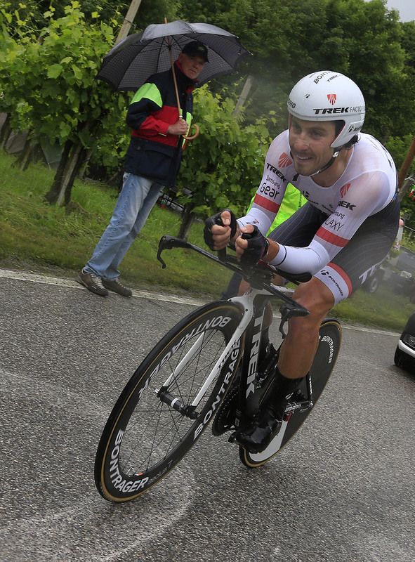 Fabio Felline rode an impressive time trial to finish 8th