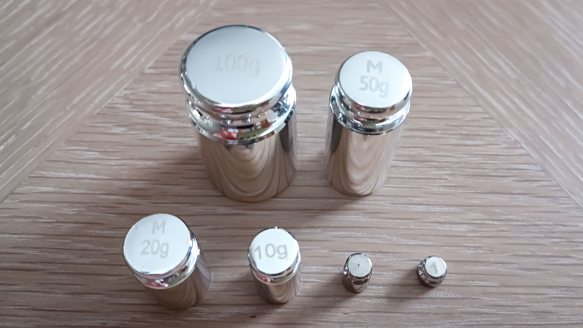 Calibration weights for kitchen scales for buying guide