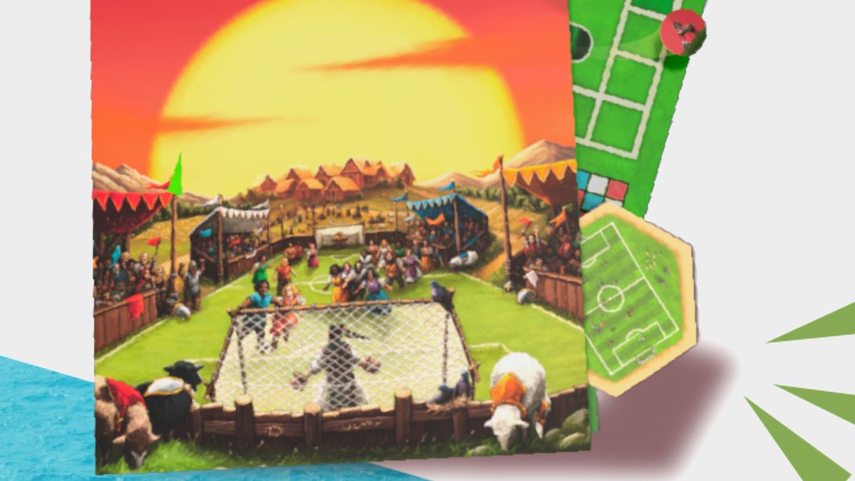 Catan Soccer Fever box and board