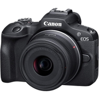 Canon  EOS R100 with RF-S 18-45mm F4.5-6.3 is STM Lens