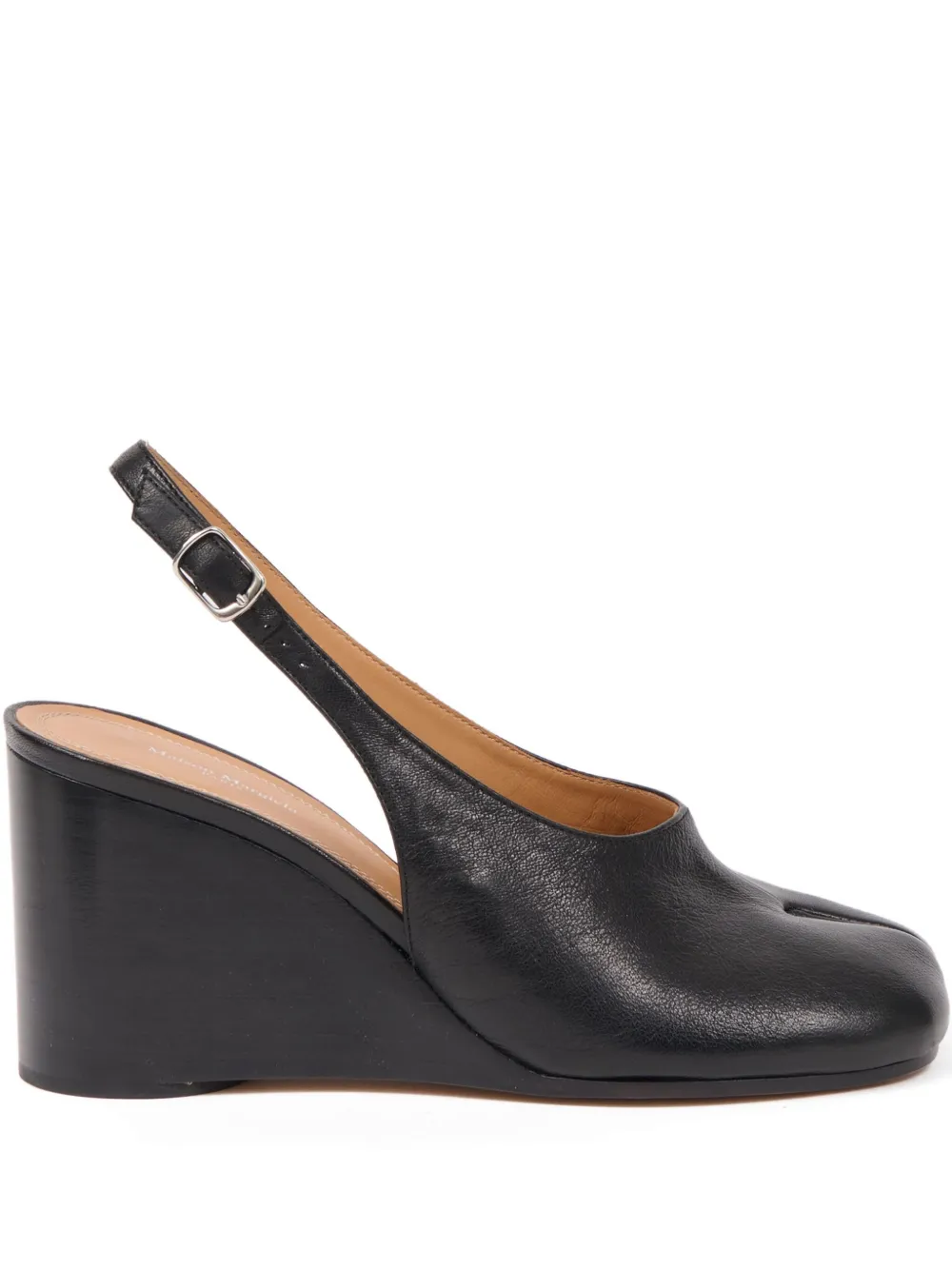 Maison Margiela Tabi Wedge Leather Pumps | 37.5