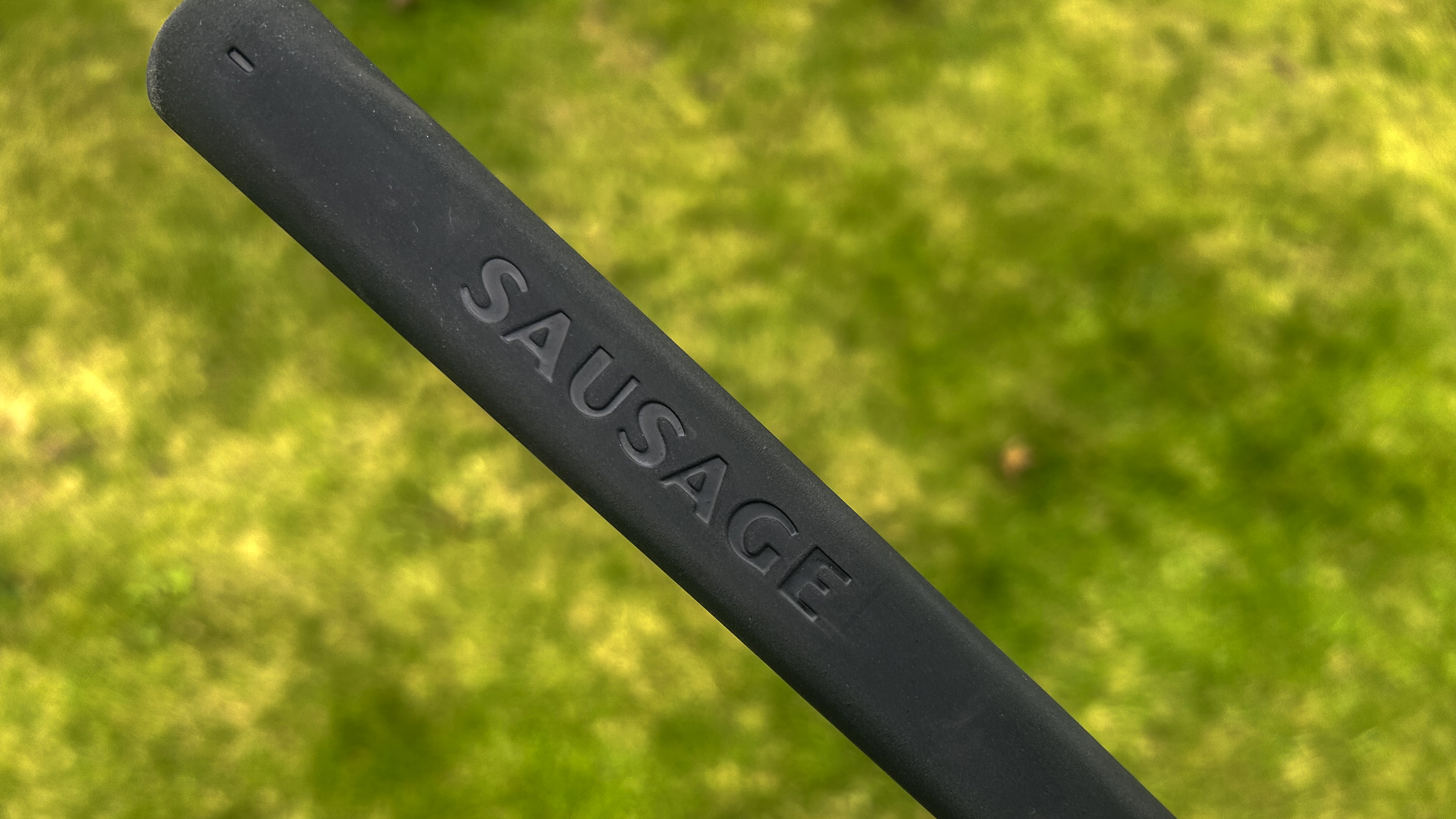 Photo of the grip of the Sausage Golf Boudin Noir