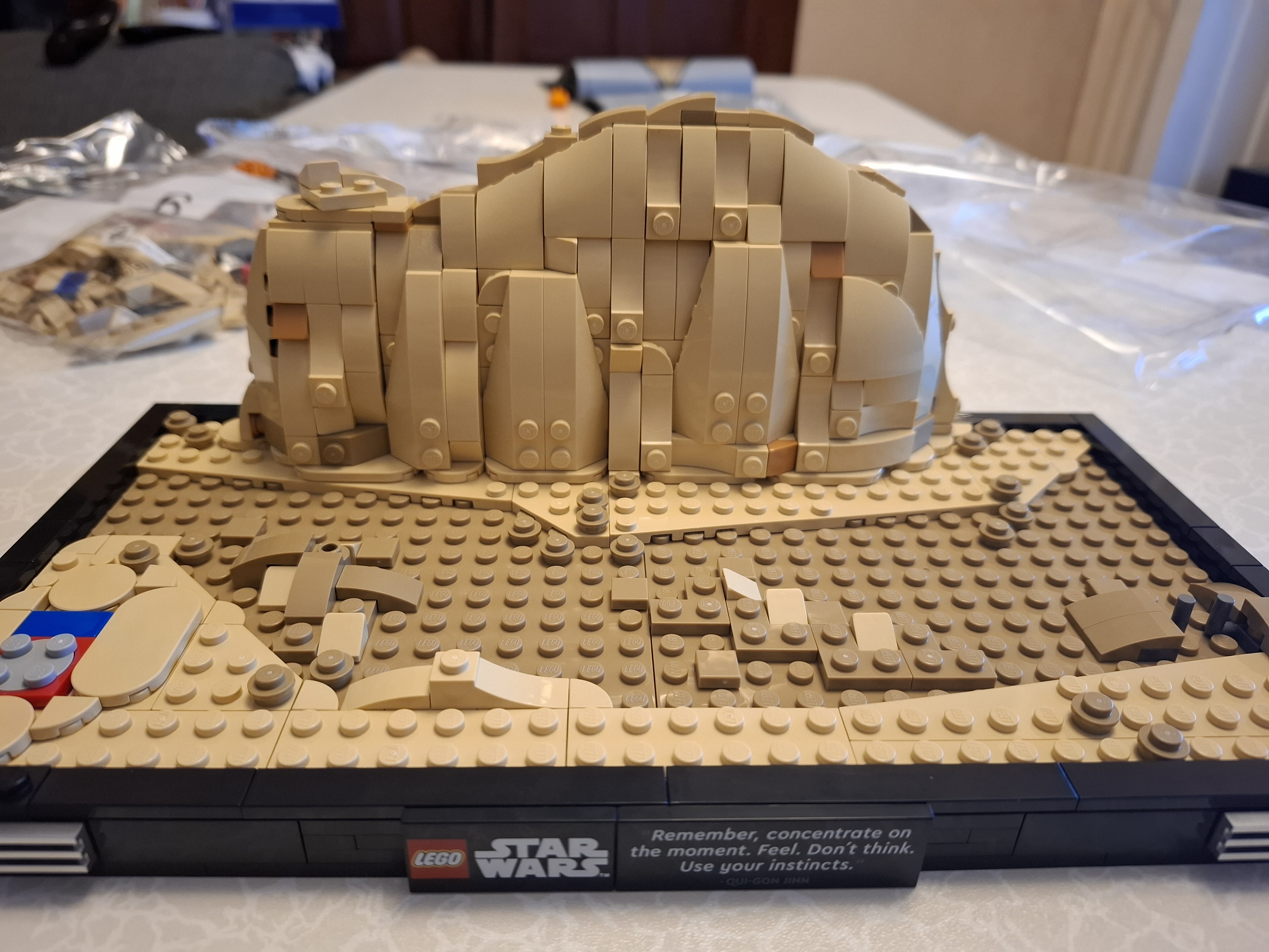 Lego Star Wars Mos Espa Podracing Diorama