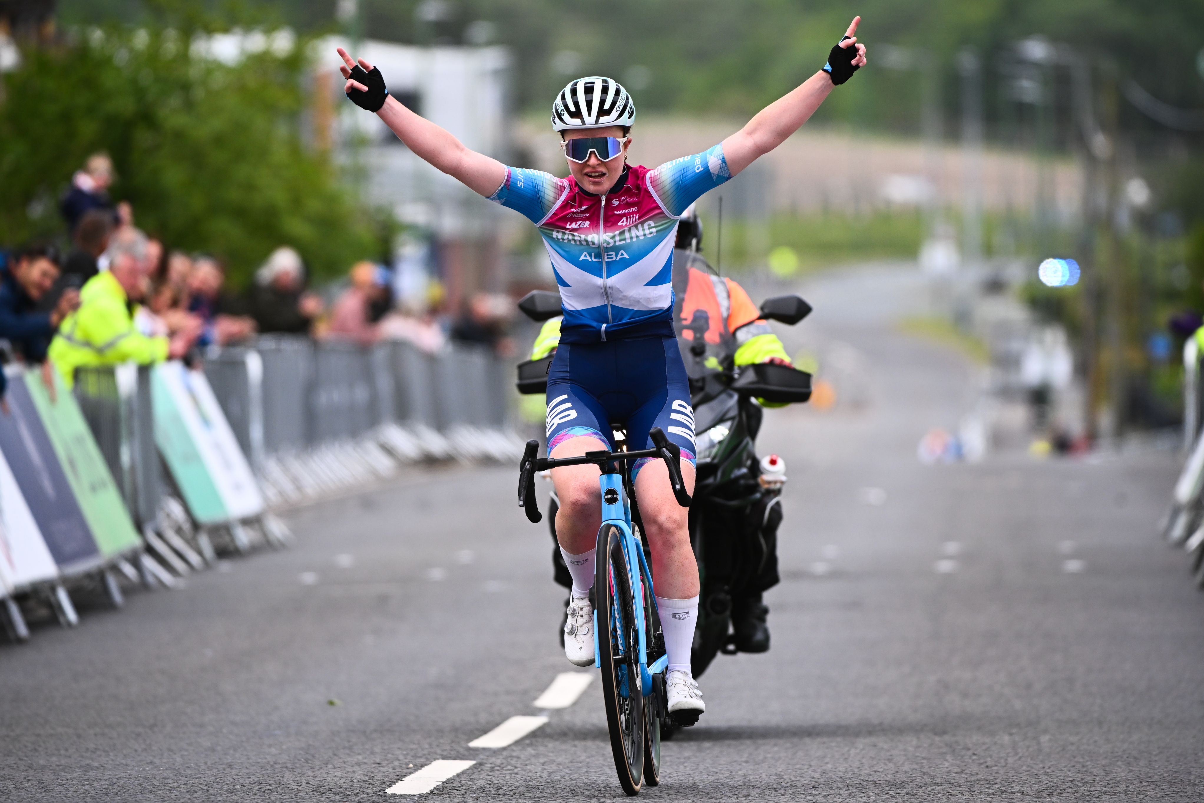 Kate Richardson winning the Tour of the Reservoir in 2026