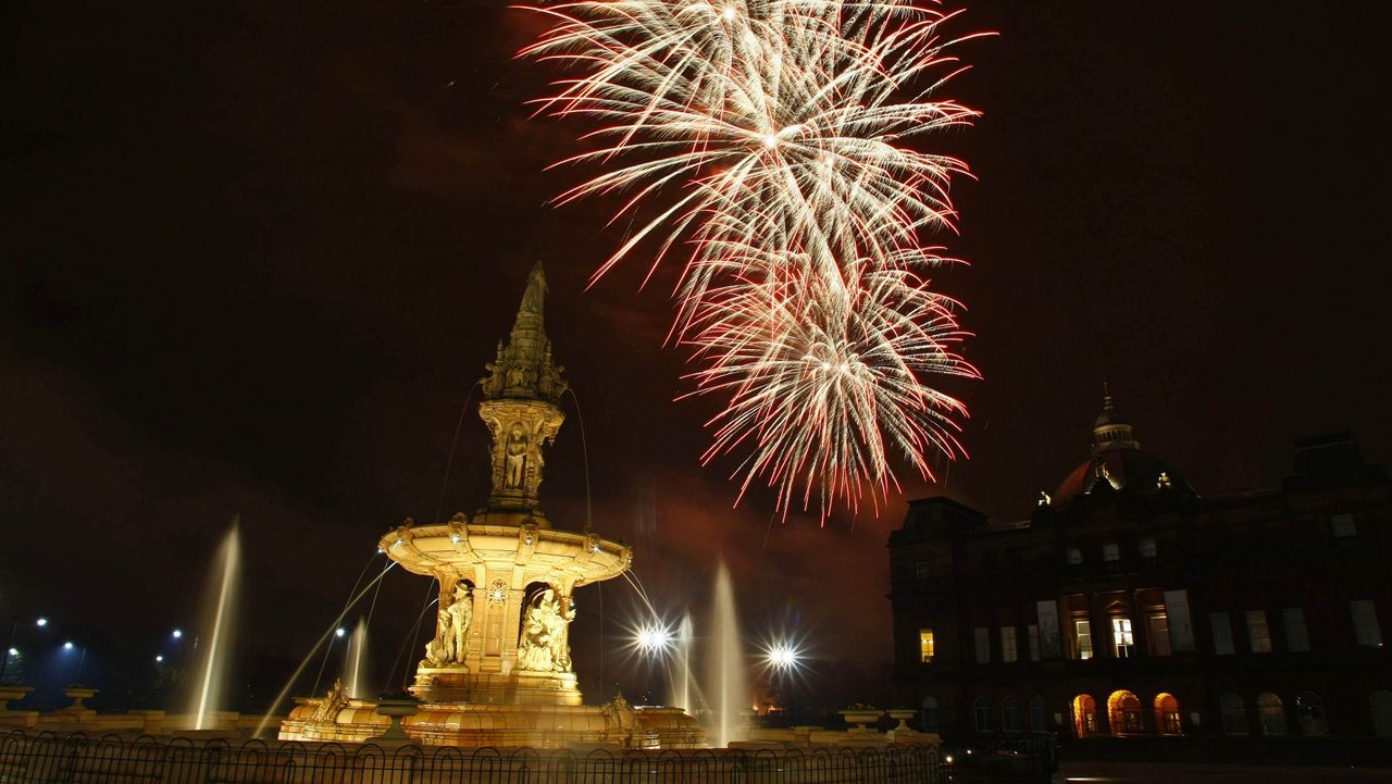 Firework displays 2018 Scotland