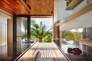 terrace at Bay House by Blee Halligan in the Turks and Caicos Islands
