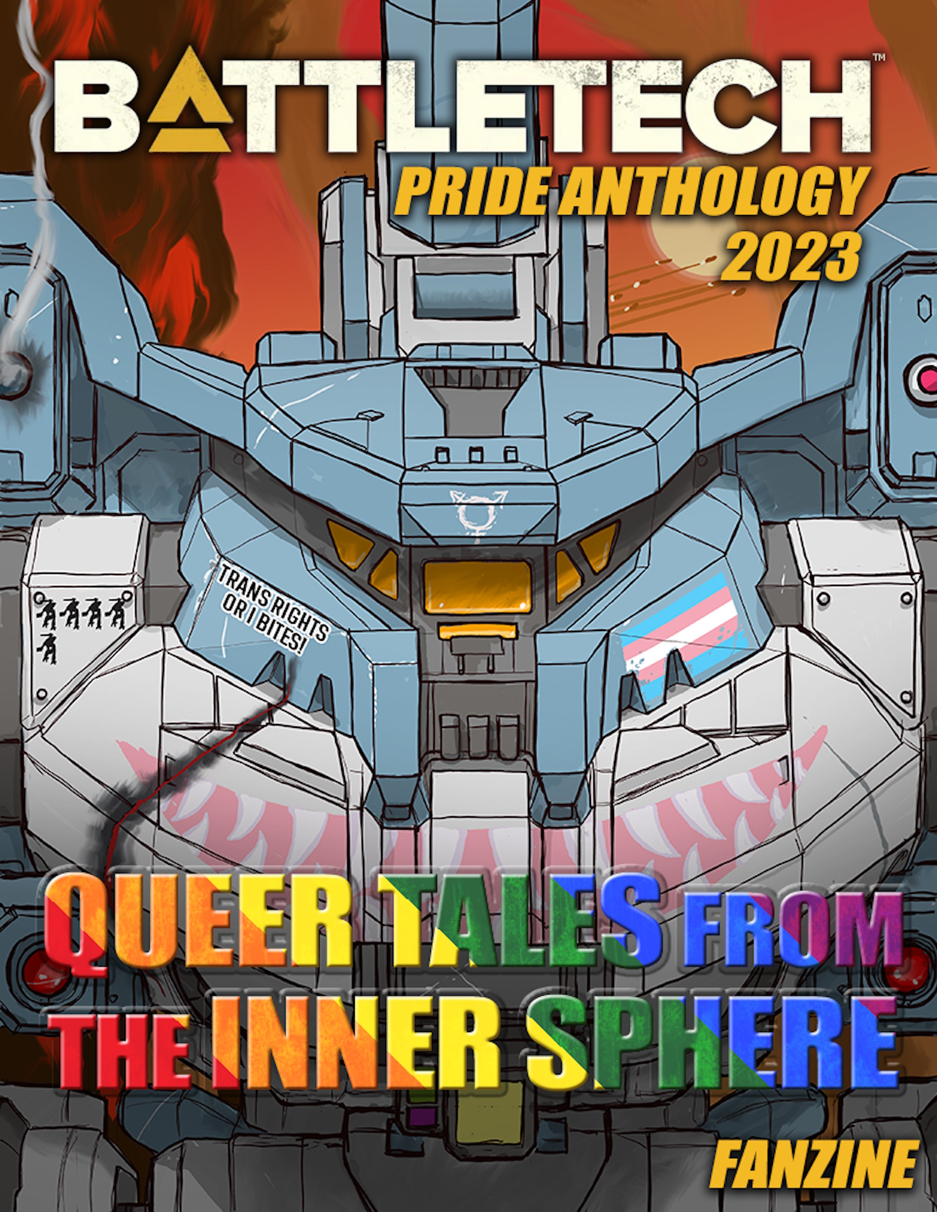 Battletech Pride Anthology 2023 kapağı