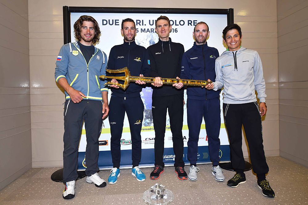 The favourites for Tirreno-Adriatico at the opening press conference