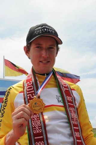 Michael Torkler (BikeNZ - PureBlack), winner of the 2012 Tour of Borneo