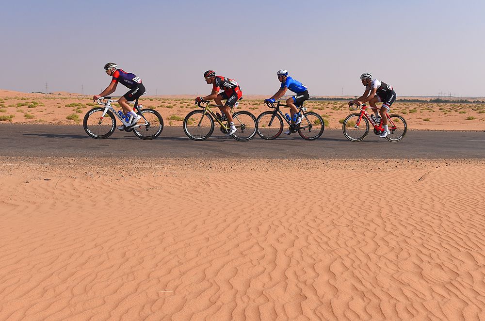 The breakaway in the Abu Dhabi desert