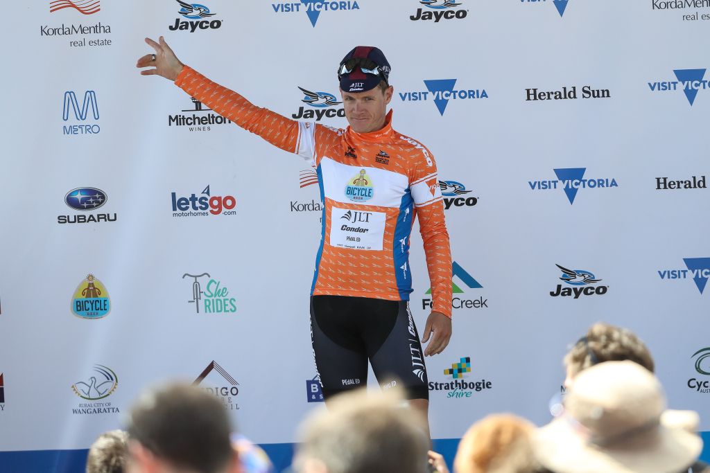 Most aggressive rider, Steve Lampier (JLT Condor)