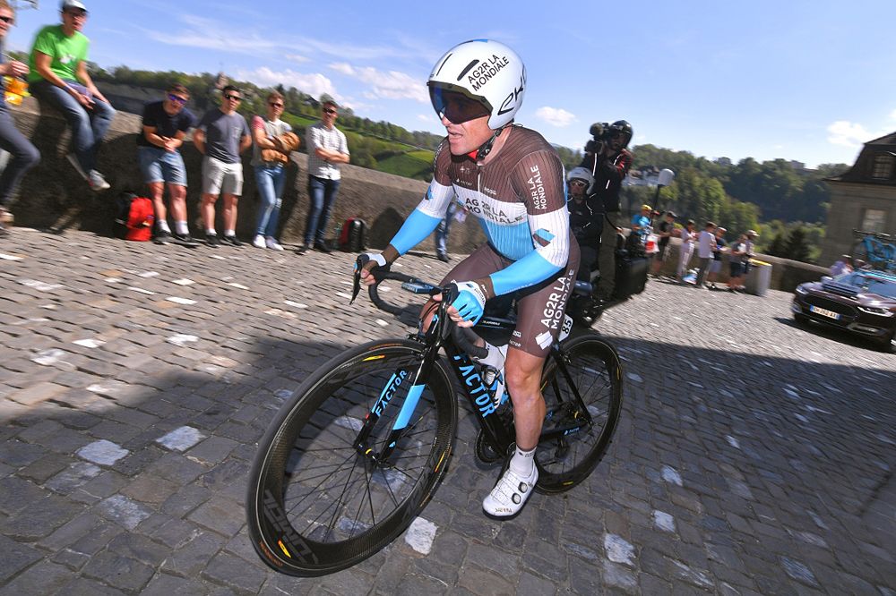 Samuel Dumoulin of France and Team AG2R La Mondiale