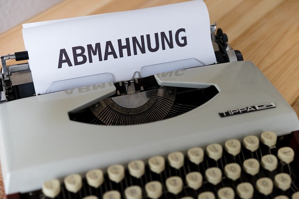 eine alte Schreibmaschine